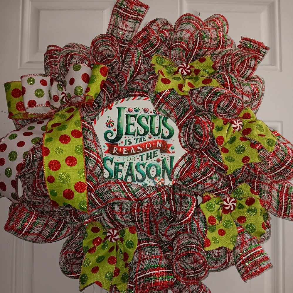 Handmade One Of A Kind Large Wreath